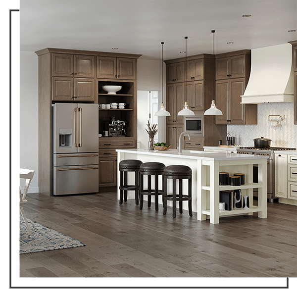 Waypoint kitchen cabinets in Durham, NC | Flooring By Design NC