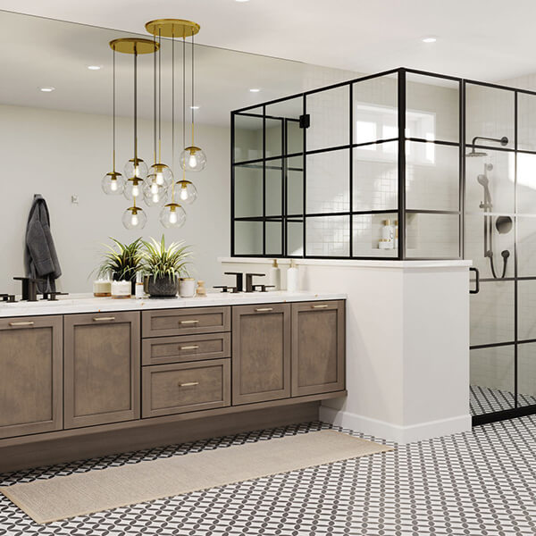 Custom bathroom vanity cabinets | Flooring By Design NC in Durham, NC