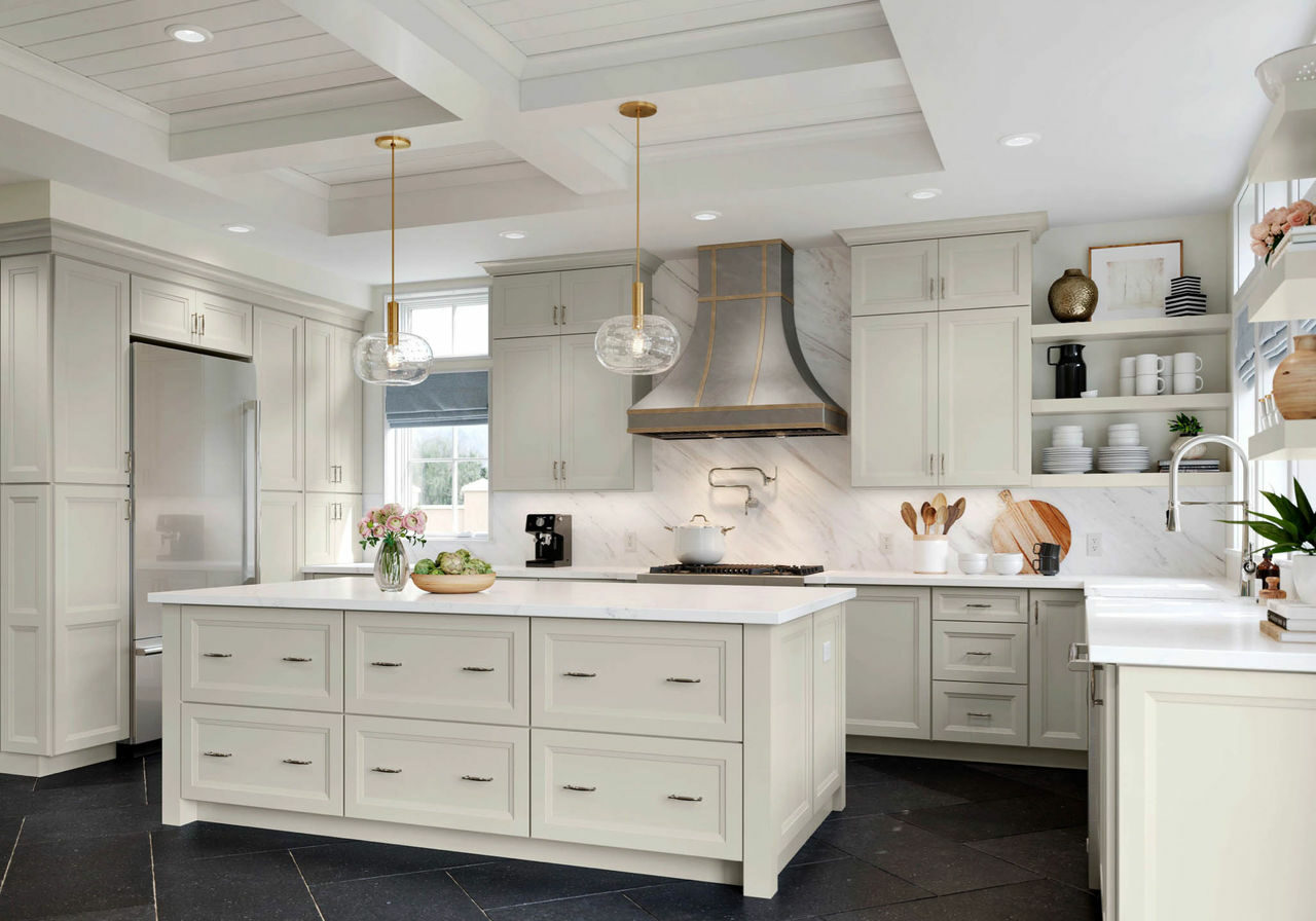 White cabinets | Flooring By Design NC